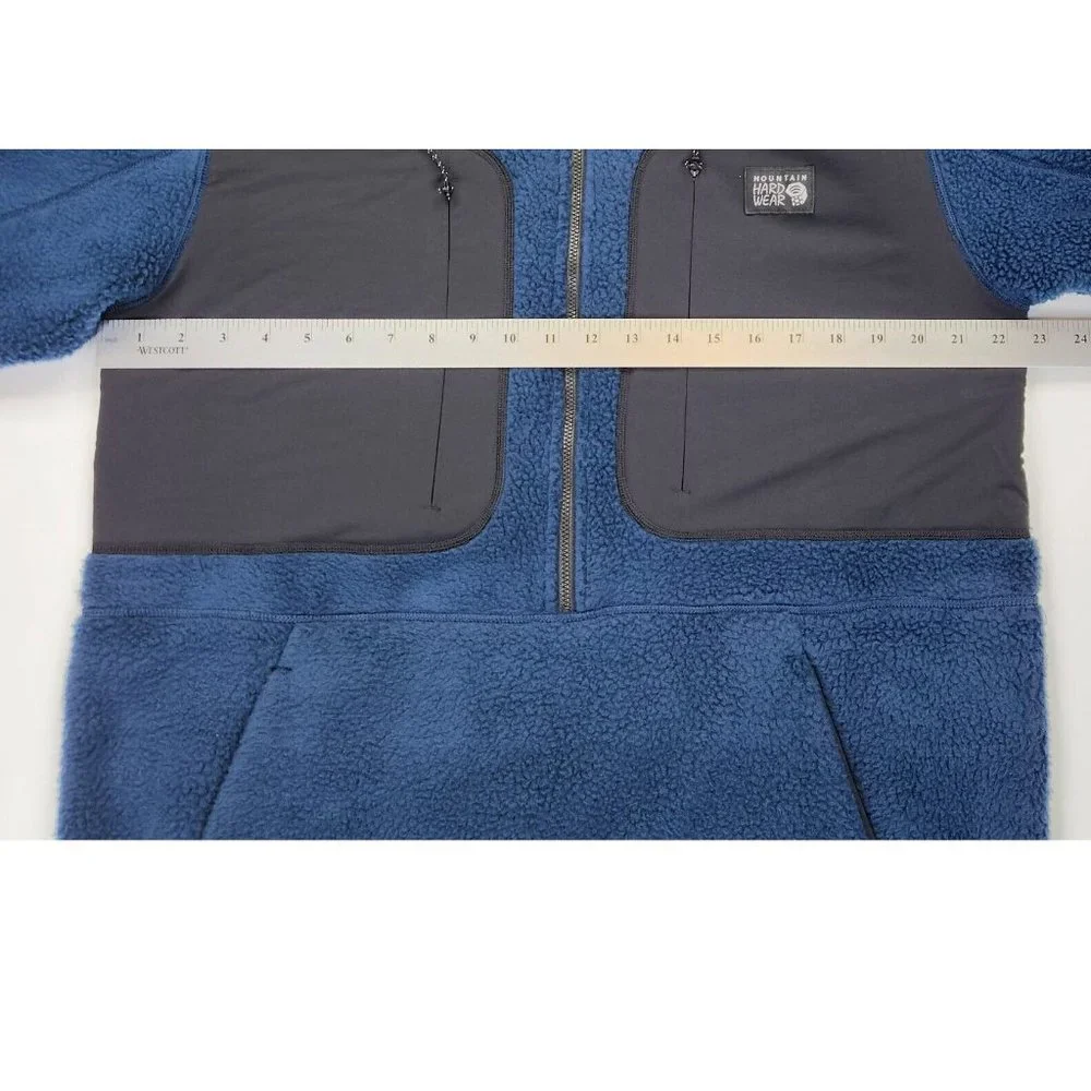 Mountain Hardwear Southpass Hoody Jacket Mens Medium Blue - Picture 4 of 5